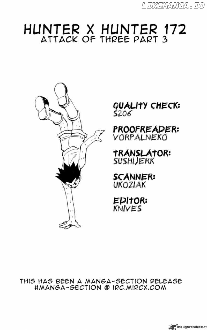 Hunter x Hunter, Chapter 172 image 16